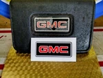 1973-87 Gmc Truck Steering Wheel Horn Button Replacement Vinyl Decal Free Ship Used. Price: $12.95.