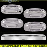 2003-2007 Ford Expedition Chrome 4 Door Handle Covers W/o Psk+upper Tailgate New. Price: $59.50.