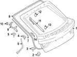 Bmw 51767361873 Genuine Oem Side Seal (#7) New. Price: $40.06.