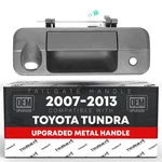 Tailgate Handle, Upgraded Metal For 2007-2013 Toyota Tundra, Textured Black New. Price: $45.59.