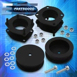 For 06-10 Jeep Commander Xk 3" Front 2" Rear Full Leveling Lift Kit Spacer Black New. Price: $44.99.