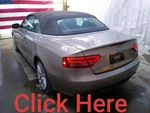 Rear Trunk Lid For Convertible GOLD=LZ1N Fits 2010-2017 Audi A5 Used. Price: $675.00.