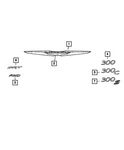 Genuine Mopar Nameplate Right 68231355AB New. Price: $56.60.