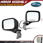 2X Manual Mirror W/ Folding For Jeep Renegade Bu Bv 2015-2019 5VY83LXHAA New. Price: $126.19.