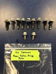01-07 Dodge Caravan Driver Passenger Upper Trunk Hatch Hinges Bolts Used. Price: $19.97.