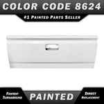New Painted WA8624 White Tailgate Shell For 2014-2019 Chevy Silverado Gmc Sierra. Price: $640.99.