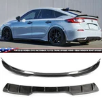 For Civic Hatchback 2022-26 Carbon Fiber Trunk Spoiler Wing+window Roof New. Price: $99.99.