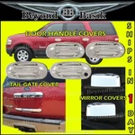2003-2006 Ford Expedition Chrome Door Handle+mirrors+upper&lower Tailgate Covers New. Price: $89.24.