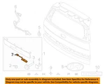 Hyundai Oem 24-26 Santa Fe Lift Gate Exterior Trim-handle 81820P6000 New. Price: $25.60.