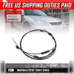 Trunk Fuel Lid Door Opener Release Cable For Honda Civic Es 2001-2005 New. Price: $88.62.