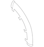 Genuine Audi Guide 8K5-971-822-AB-01C New. Price: $27.03.