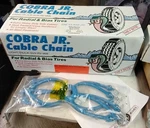 Cobra Jr. Light Truck Tire Snow Cable Chains, & Rubber Adjusters New. Price: $135.00.