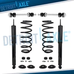 Rear Struts Coil Spring Sway Bars Kit For Crown Victoria Grand Marquis Town Car New. Price: $112.85.