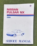 Nissan Pulsar Nx 1986 Original Vintage Factory Service Manual Oem Used. Price: $45.00.