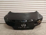 08-15 Infiniti G37/Q60 Coupe Rear Decklid Black (KH3) Oem H430MJL0MB Used. Price: $429.99.