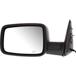 Mirror For 2011-2012 Ram 1500 With Signal Light Textured Black Front Driver Side New. Price: $87.84.