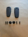 1999-2004 Jeep Grand Cherokee Rear Liftgate Glass L/s,r/s Hinge Set Black Oem Used. Price: $48.00.