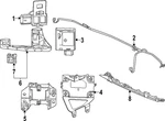 Genuine Honda Motion Sensor 74985-3A0-A51 New. Price: $208.21.
