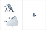 Genuine Mercedes-benz Rear Lamp Combination 206-906-31-01 New. Price: $279.22.