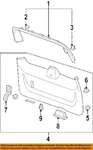 Gm Oem 07-14 Escalade Esv Lift Gate Interior Trim-control Switch 15211504 New. Price: $35.65.