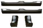 Rocker Panel & Cab Corner Kit For 09-18 Ram 1500 Crew Pickup Truck,oe Style New. Price: $399.00.