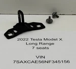 2016-2026 Tesla Model X Liftgate Striker Plate Oem 1034482-00-B Used. Price: $38.00.