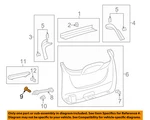 Ford Oem 13-16 Escape Liftgate Tailgate Hatch-pull Handle Screw W702738S424 New. Price: $9.00.