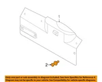 Gm Oem 2005 Aveo Lift Gate Interior Trim-trim Panel Clip 94417812 New. Price: $65.30.