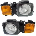 For Hummer H3 Headlight 2006-2010 Driver And Passenger Side Pair Capa HU2502100C New. Price: $344.19.