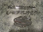 2004 Suzuki Verona Rear Trunk Gate Lid Center Emblem Logo Badge Sign Oem Used. Price: $15.99.