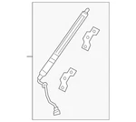 Genuine Honda Tailgate Lift Motor 74961-TG7-325 New. Price: $486.29.