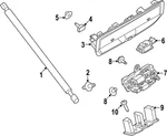 Genuine Ford Lift-gate Latch M1PZ-7443150-B New. Price: $120.94.