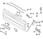 Genuine Ford Tailgate Latch ML3Z-9943151-B New. Price: $70.00.
