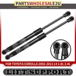 2PCS Rear Tailgate Lift Support Struts For Toyota Corolla 2002-2011 L4 1.8L 2.4L New. Price: $21.99.