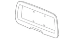 Genuine Gm Black Rear License Plate Pocket 88980652 New. Price: $250.70.