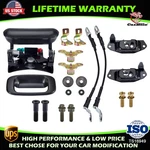 New Tailgate Handle Hinge Latch Striker Cable Kit For Chevy Silverado Gmc Sierra. Price: $42.95.