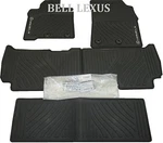 Lexus Oem Factory All Weather 5-PIECE Floor Mat Set 2013-2020 LX570 Black New. Price: $78.75.