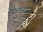 1938 1939 Cadillac Sixty Special Door Sill Plate Set Complete 60 Rare Used. Price: $450.00.